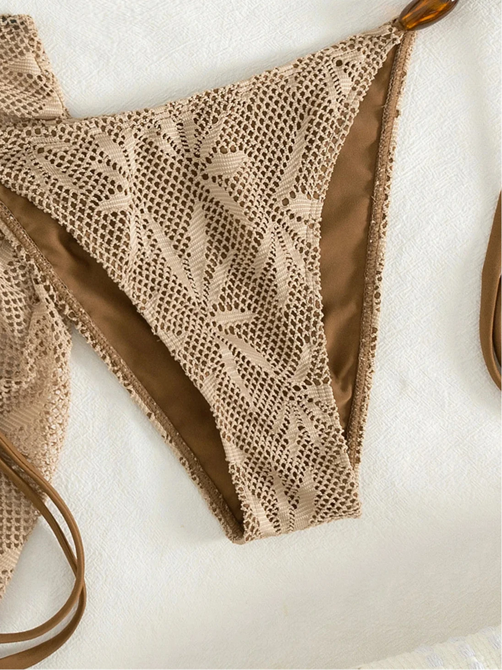 Naked on Island Knit Bikini Set
